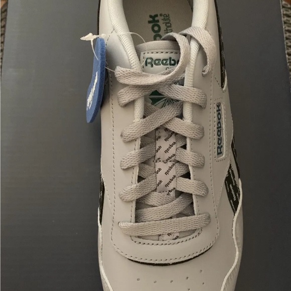 Men's Reebok Classic Harman Run Grey/Teal (8) - Picture 3 of 5